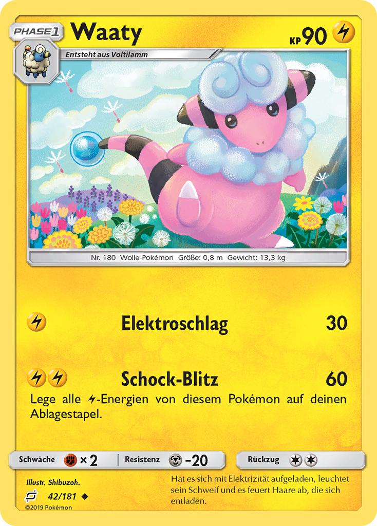 Waaty 42/181 Uncommon - Teams sind Trumpf Deutsch