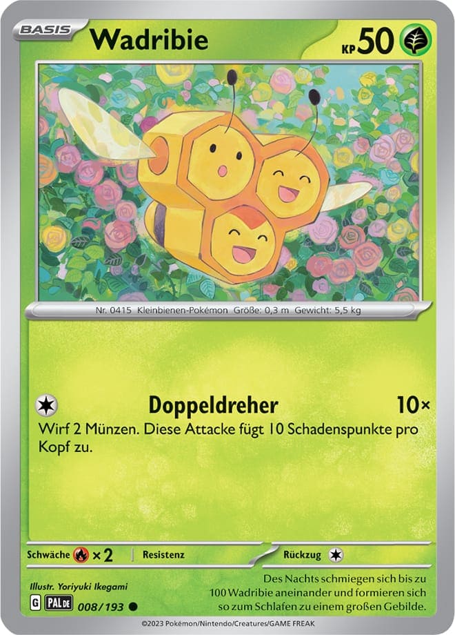 Wadribie 008/193 Common - Entwicklungen in Paldea Deutsch