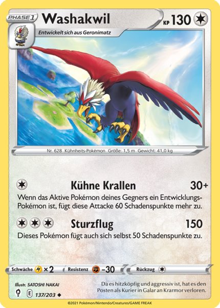 Washakwil 137/203 Uncommon - Drachenwandel Deutsch