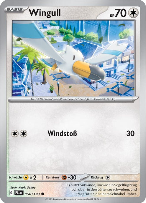 Wingull 158/193 Common - Entwicklungen in Paldea Deutsch