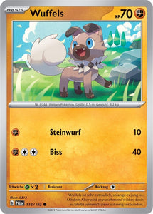 Wuffels 116/193 Common - Entwicklungen in Paldea Deutsch