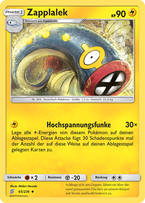Zapplalek 65/236 Uncommon - Bund der Gleichgesinnten Deutsch