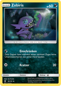 Zobiris 80/145 Uncommon - Stunde der Wächter Deutsch