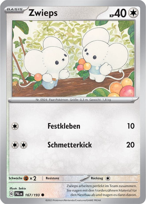 Zwieps 167/193 Common - Entwicklungen in Paldea Deutsch