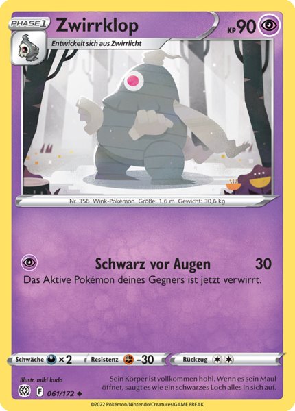 Zwirrklop 061/172 Uncommon - Strahlende Sterne Deutsch