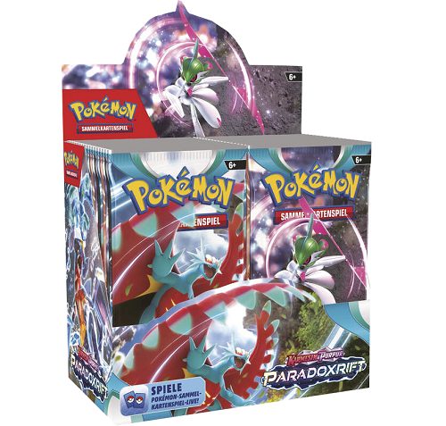Pokemon Karmesin & Purpur - Paradoxrift Booster Display 