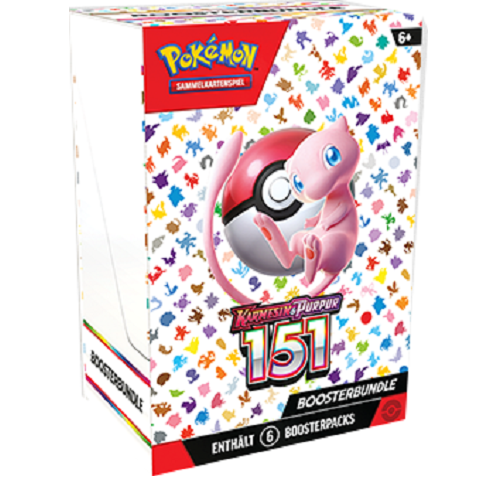 Pokemon Karmesin & Purpur - 151 - Booster Bundle