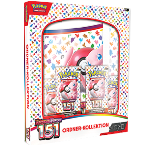 Pokemon Karmesin & Purpur - 151 - Ordner-Kollektion