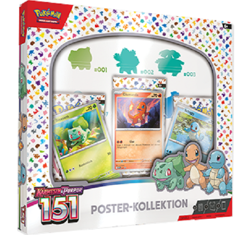 Pokemon Karmesin & Purpur - 151 - Poster-Kollektion