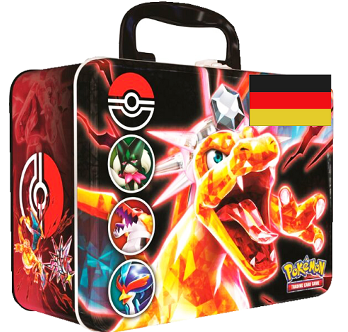 Pokemon Sammelkoffer November 2023 Glurak