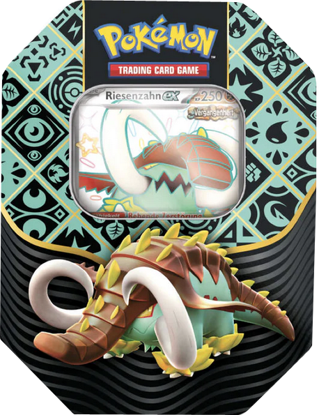 Pokemon Karmesin & Purpur - Paldeas Schicksale - Riesenzahn ex Tin Box