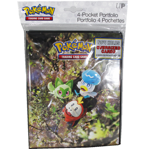 Ultra Pro: Pokémon Karmesin & Purpur 4-Pocket Karten Binder