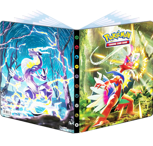 Ultra Pro: Pokémon Karmesin & Purpur 9-Pocket Karten Binder