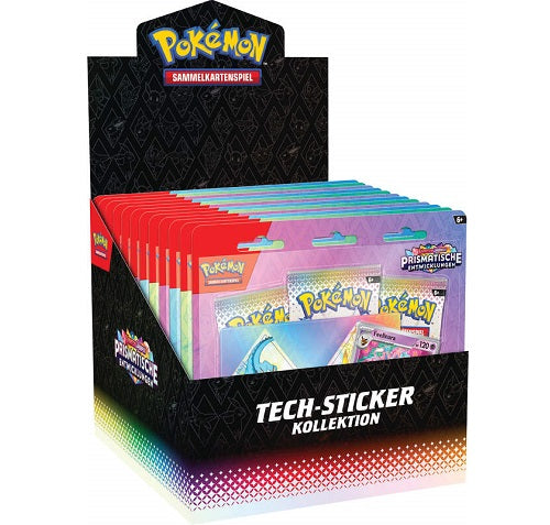 Pokémon Karmesin & Purpur - Prismatische Entwicklungen: Tech Sticker Kollektion