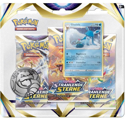 Strahlende Sterne 3-Pack Blister Glaziola