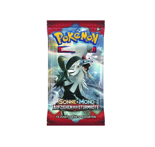 Pokemon Aufziehen der Sturmröte Booster