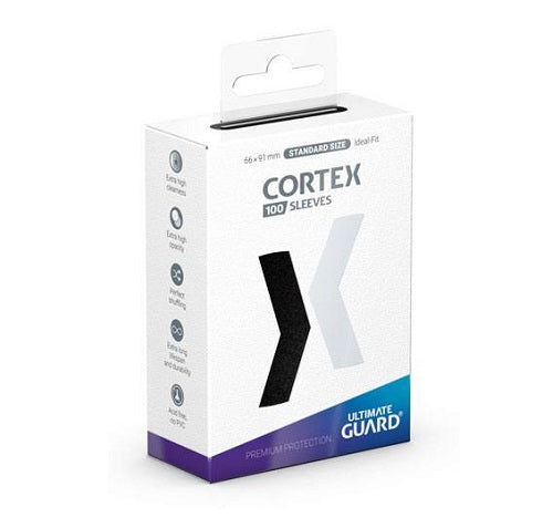 100x Ultimate Guard - Cortex - Black - Card Sleeves