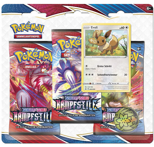 Kampfstile 3 Pack Blister Evoli