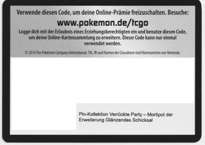 Pokémon Online Code Glänzendes Schicksal