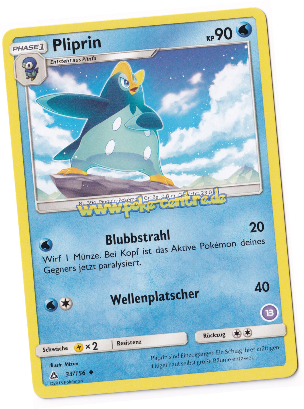 Pliprin 33/156 Uncommon - Ultra Prisma Deutsch