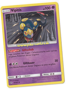 Vipitis 50/147 Uncommon - Nacht in Flammen Deutsch