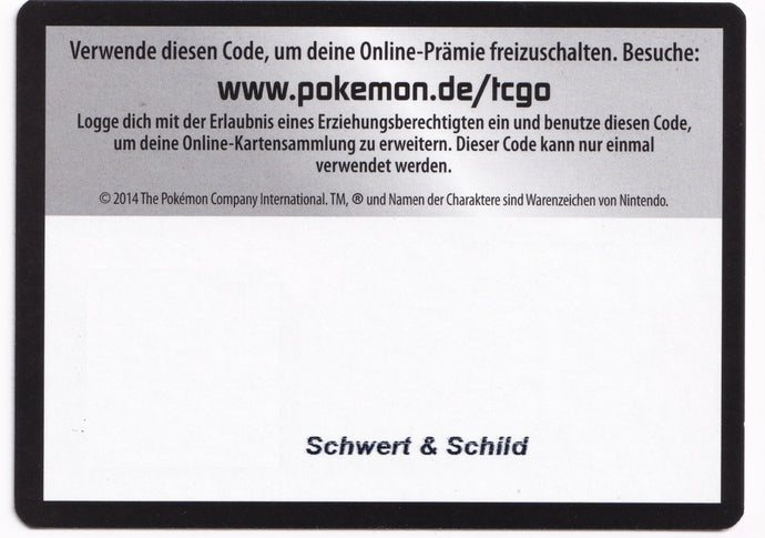 Pokémon TCGO Booster: Schwert & Schild