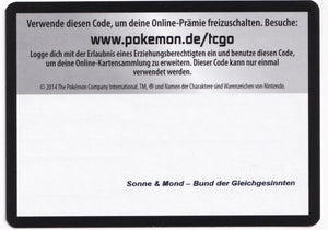 Pokémon TCGO Booster: Sonne & Mond - Bund der Gleichgesinnten