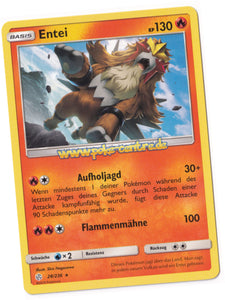 Entei 28/236 Rare - Welten im Wandel Deutsch