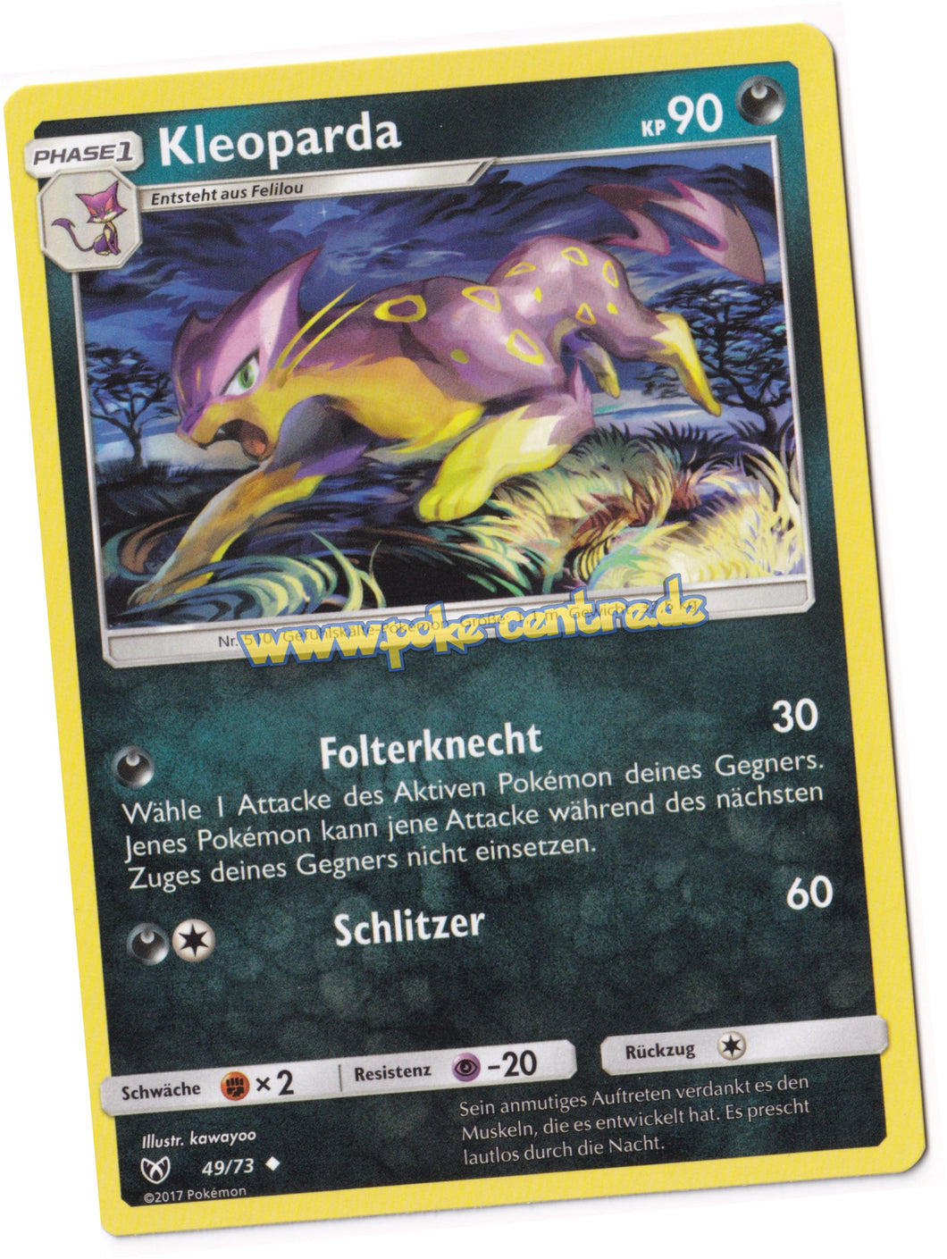 Kleoparda 49/73 Uncommon - Schimmernde Legenden Deutsch