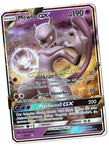 Mewtu GX 39/73 Fullart - Schimmernde Legenden Deutsch