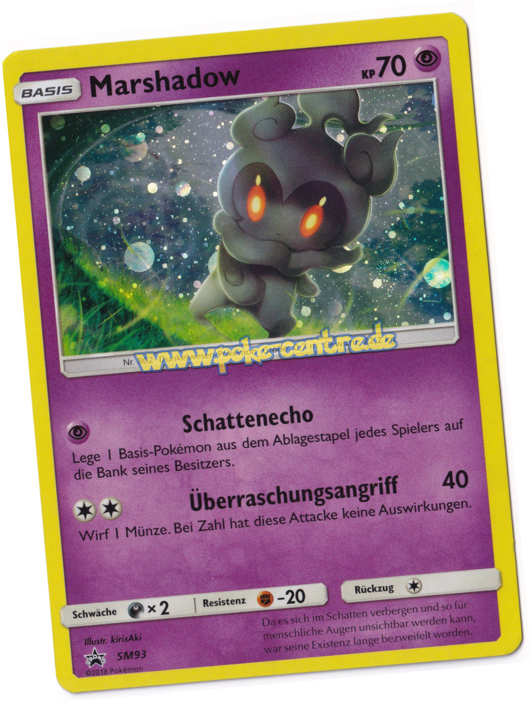 Marshadow SM93 Promo - Schimmernde Legenden Promo Deutsch