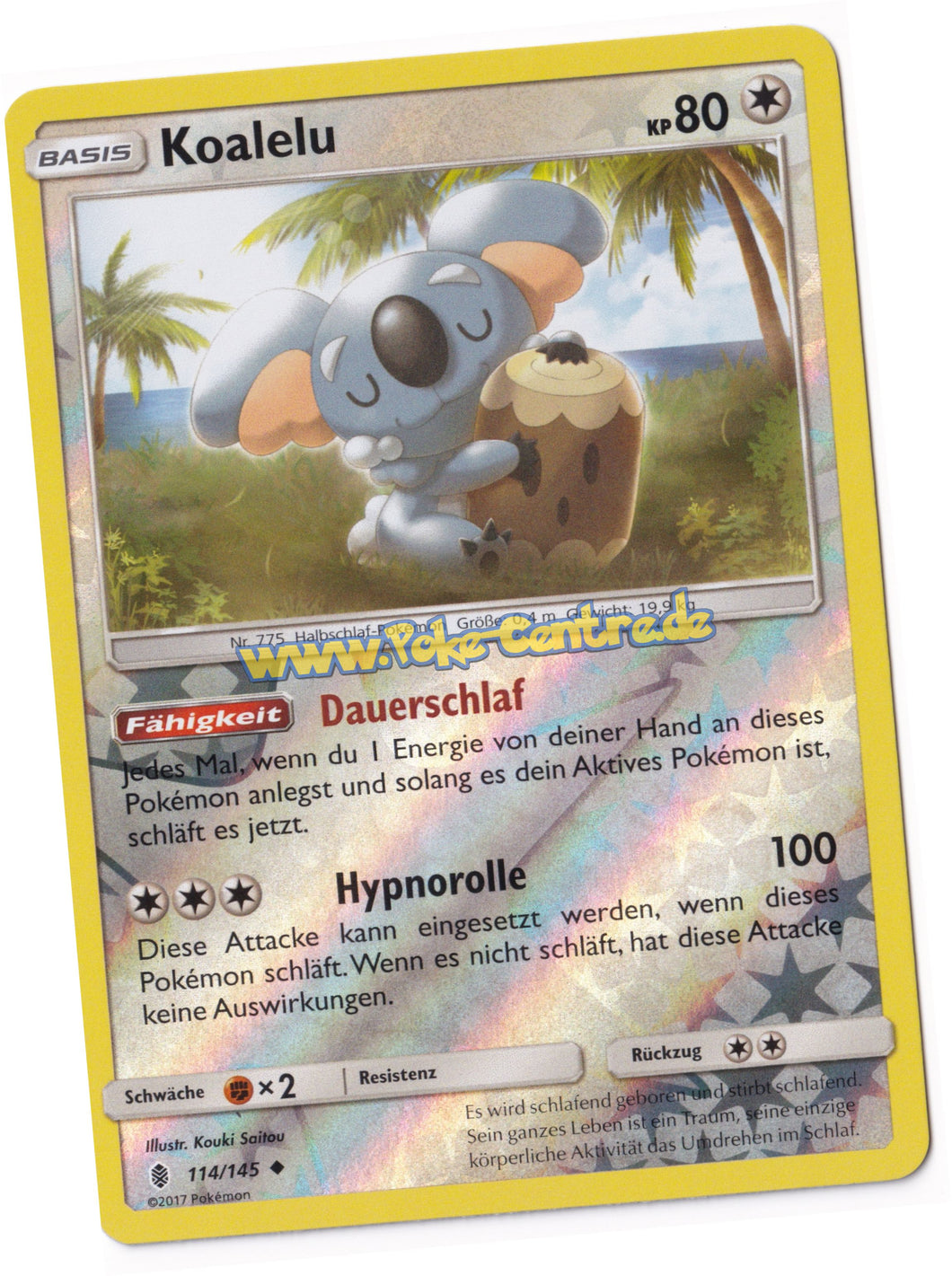 Koalelu 114/145 Uncommon Reverse Holo - Stunde der Wächter Deutsch