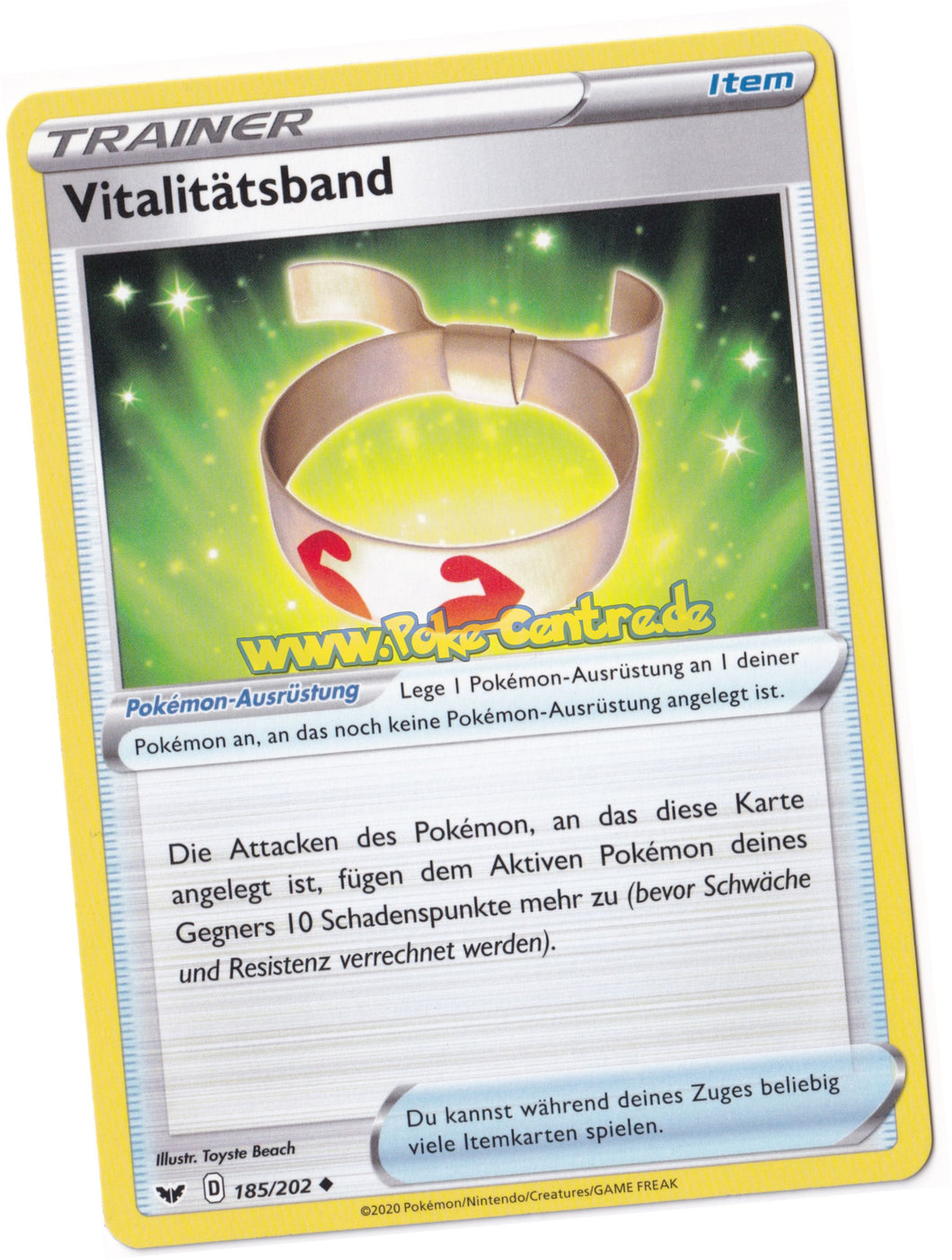 Vitalitätsband 185/202 Uncommon - Schwert & Schild Deutsch