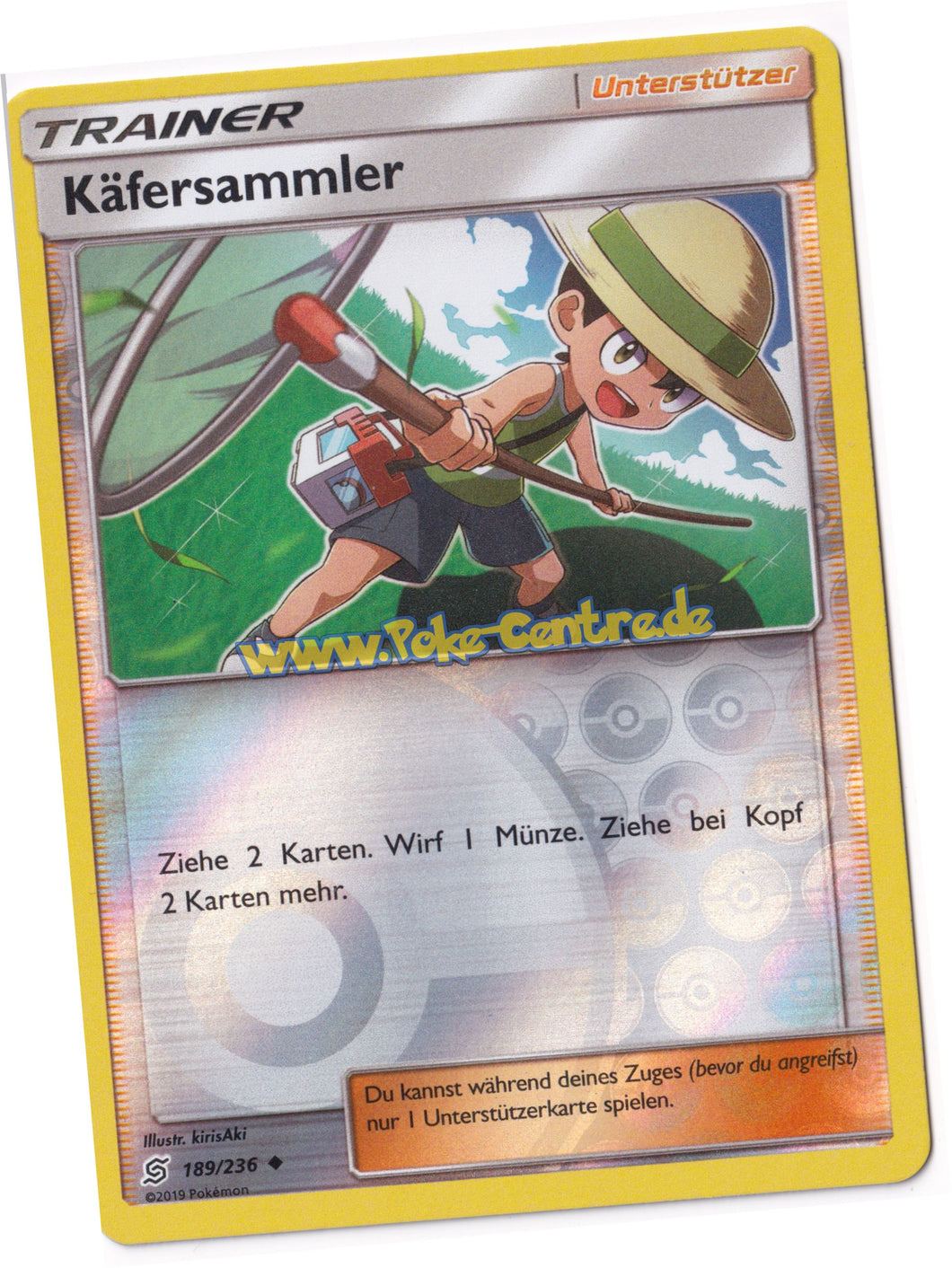 Käfersammler 189/236 Uncommon Reverse Holo - Bund der Gleichgesinnten Deutsch