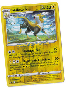 Bellektro 075/202 Rare Reverse Holo - Schwert & Schild Deutsch