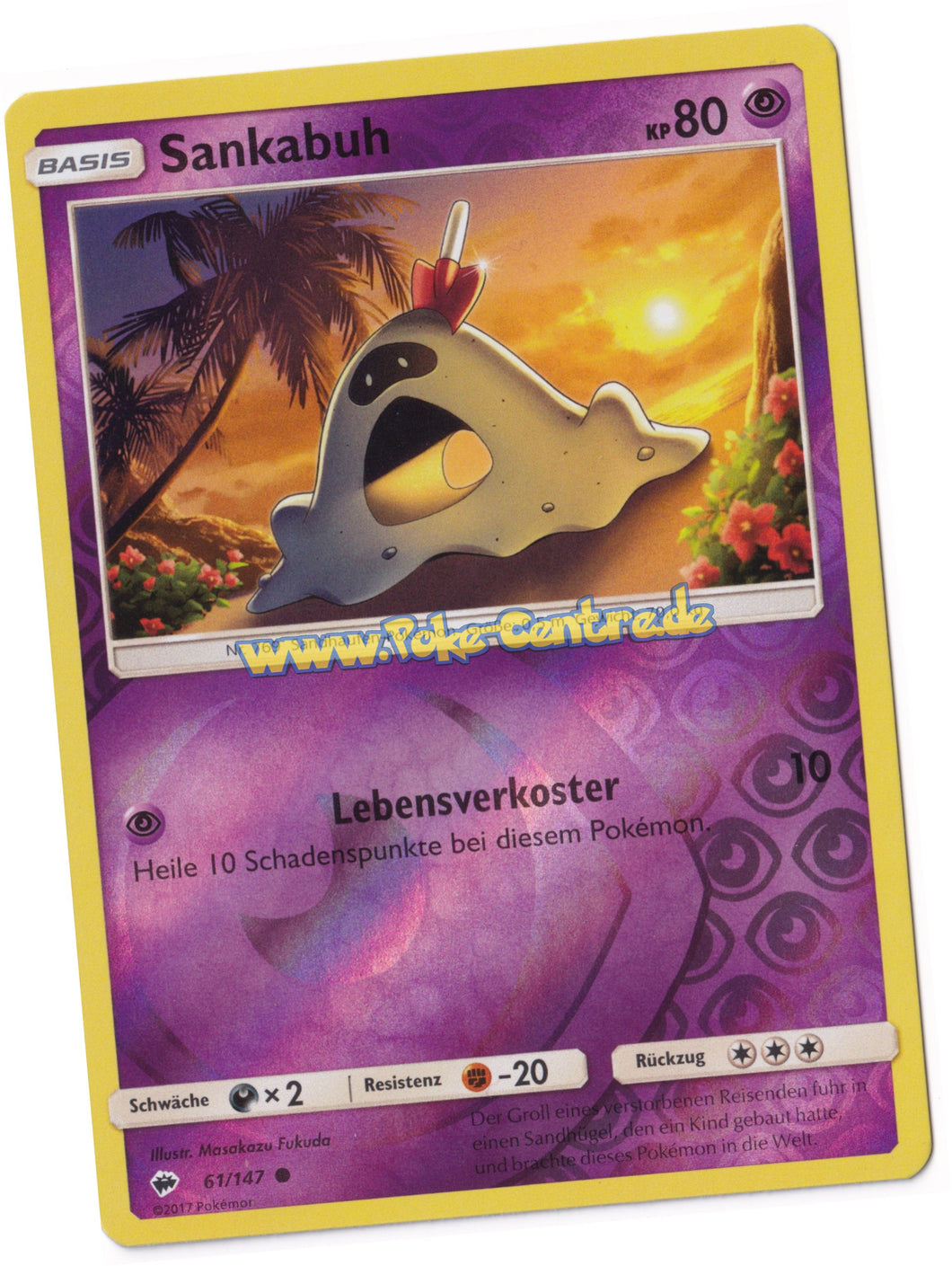 Sankabuh 61/147 Common Reverse Holo - Nacht in Flammen Deutsch
