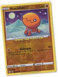 Knacklion 040/072 Common Reverse Holo - Glänzendes Schicksal Deutsch