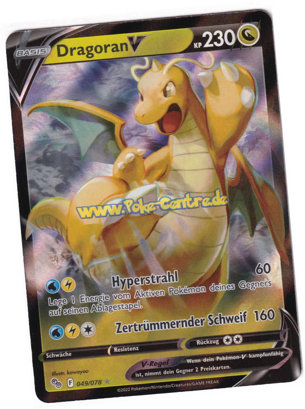 Dragoran-V 049/078 Fullart - Pokemon GO Deutsch