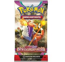 Laden Sie das Bild in den Galerie-Viewer, 1x Pokemon Karmesin &amp; Purpur - Entwicklungen in Paldea Booster Pack

