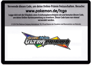 Pokemon TCGO Ultra Prisma
