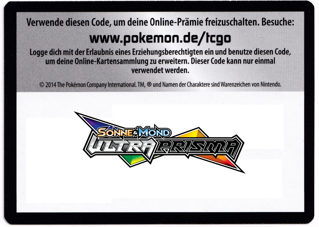 Pokemon TCGO Ultra Prisma