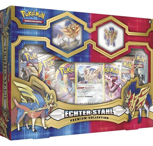 Pokemon Premium Figuren Kollektion Zamazenta Flammende Finsternis