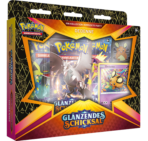 Glänzendes Schicksal Pin Kollektion Dedenne