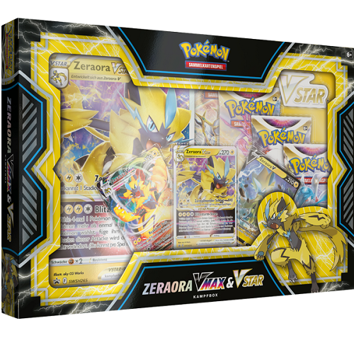 Zeraora-Vmax & Vstar Kollektion