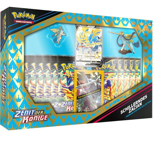 Pokémon Zenit der Könige: Schillerndes Zacian Premium Figuren Kollektion