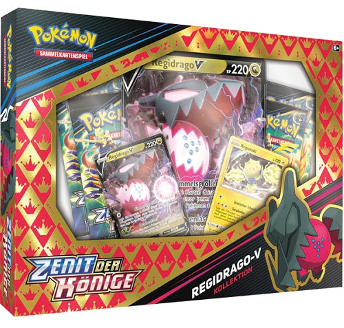 Pokémon Zenit der Könige: Regidrago-V-Box