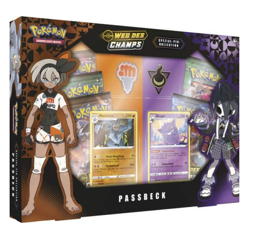 Pokemon Weg des Champs Passbeck Kollektion