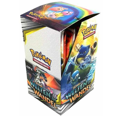 Pokemon Welten im Wandel Display